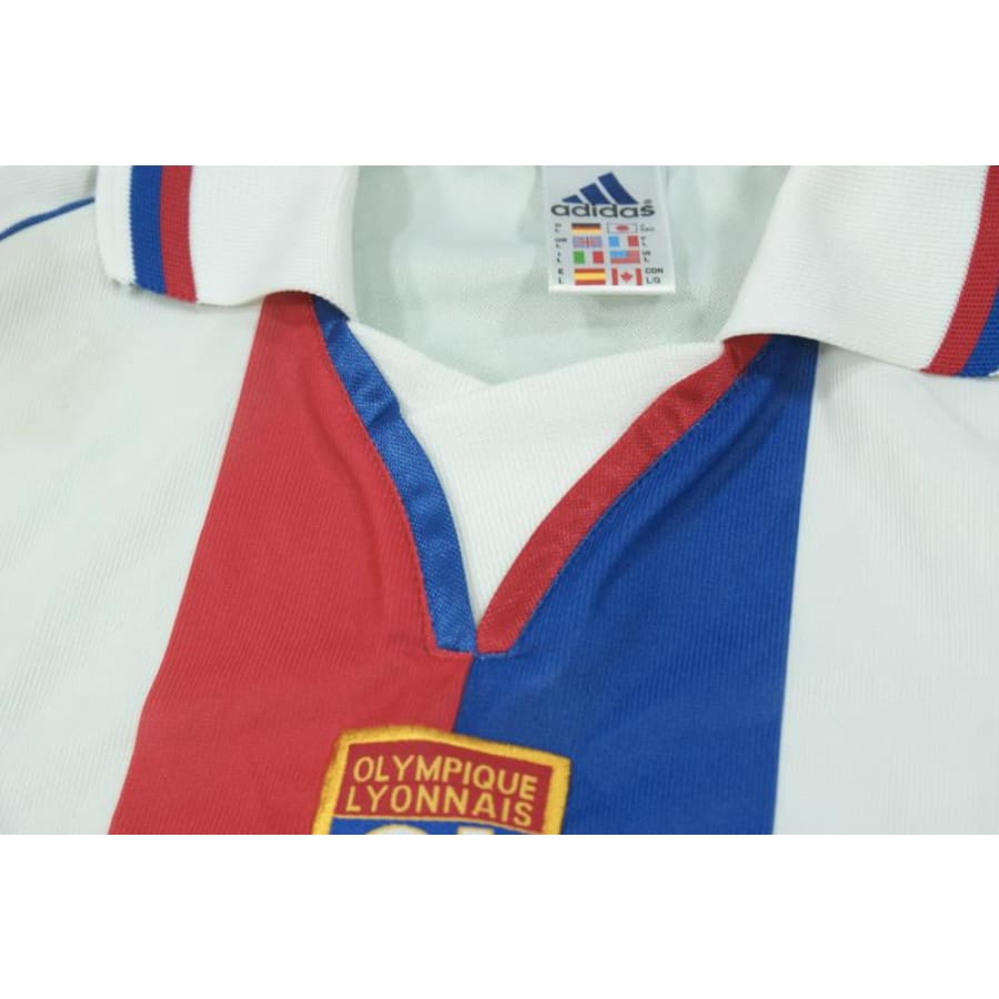 Maillot de foot vintage Olympique Lyonnais 2000-2001 - Adidas - Olympique Lyonnais