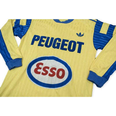 Maillot de foot vintage Sochaux Montbéliard ESSO PEUGEOT 1990-1991 - Adidas - FC Sochaux-Montbéliard