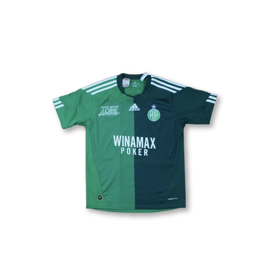 Maillot de football AS Saint-Etienne Winamax Poker 2010-2011 - Adidas - AS Saint-Etienne