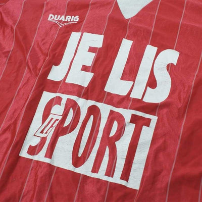 Maillot de football coupe de France 1989 n°7 - Duarig - Coupe de France