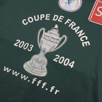 Maillot de football coupe de France 2003-2004 SFR n°9 - Adidas - Coupe de France