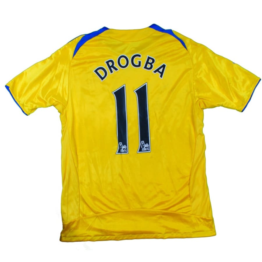 Maillot de football équipe de Chelsea FC 2008-2009 N°11 Drogba - Adidas - Chelsea FC