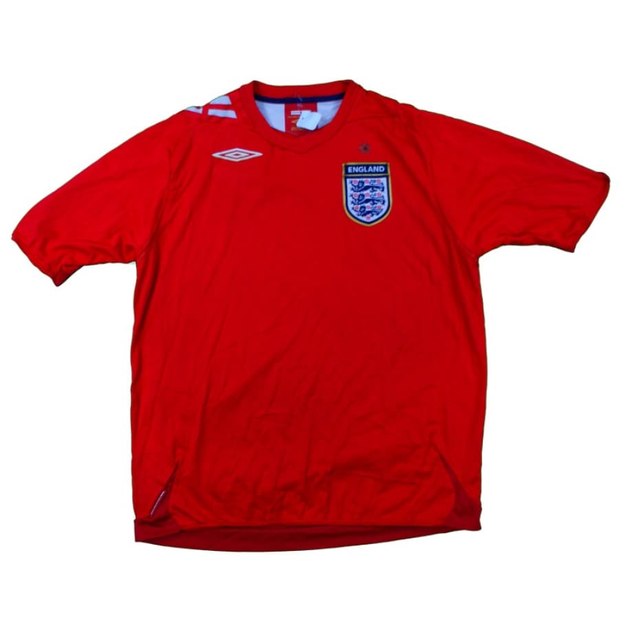 Maillot de football équipe dAngleterre 2006-2008 extérieur - Umbro - Angleterre