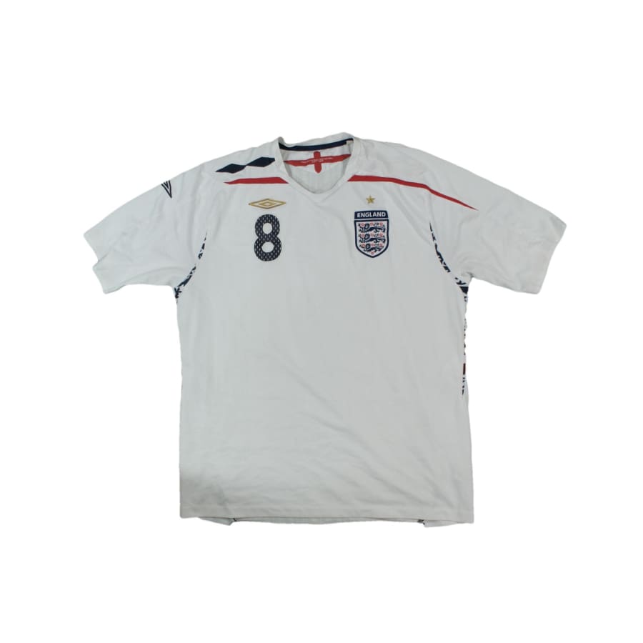 Maillot de football équipe dAngleterre n°9 LAMPARD 2007-2009 - Umbro - Angleterre