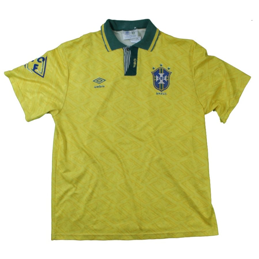 Maillot de football équipe du Brésil 1991-1993 - Umbro - Brésil