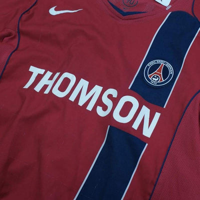 Maillot de football équipe du Paris St Germain 2004-2005 n°7 C. Blouet - Nike - Paris Saint-Germain