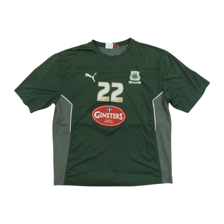 Maillot de football équipe du Plymouth Argyle Football Club n°22 - Puma - Plymouth Argyle Football Club