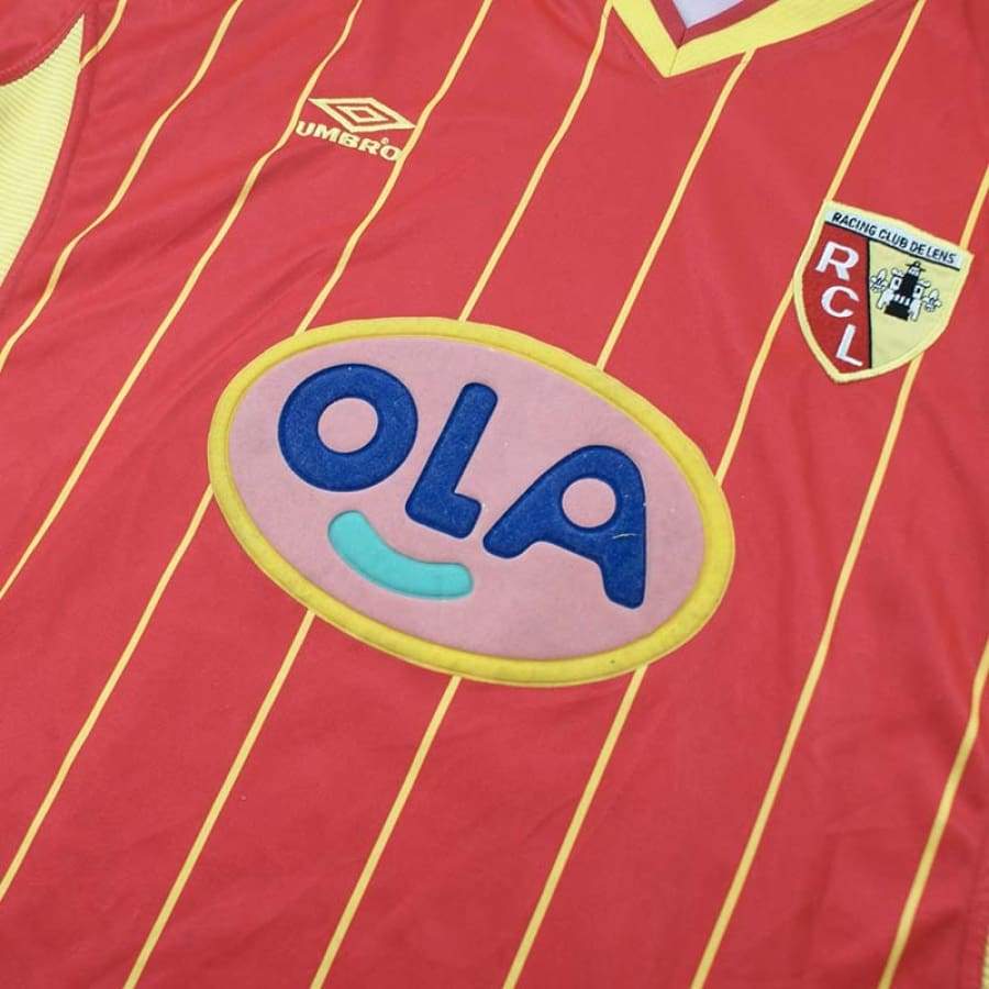 Maillot de football équipe du racing club de Lens 1999-2000 - Umbro - RC Lens