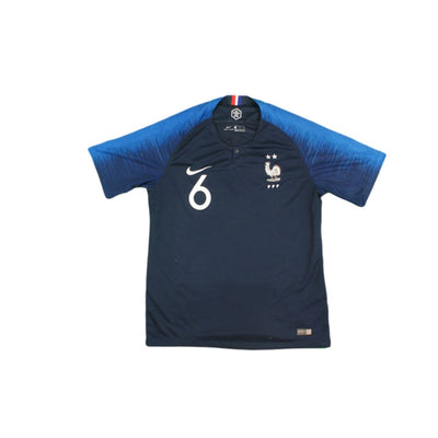 Maillot de football Equipe de France domicile N°6 POGBA 2018-2019 - Nike - Equipe de France