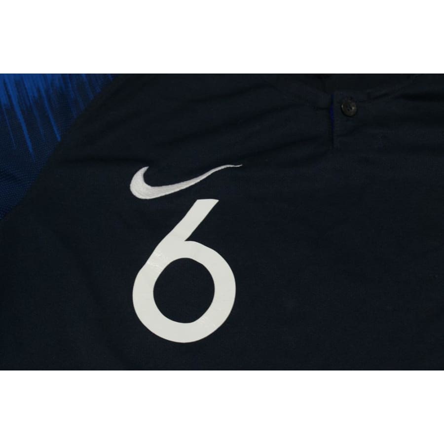 Maillot de football Equipe de France domicile N°6 POGBA 2018-2019 - Nike - Equipe de France