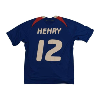 Maillot de football équipe de France n°12 Henry 2008-2009 - Adidas - Equipe de France