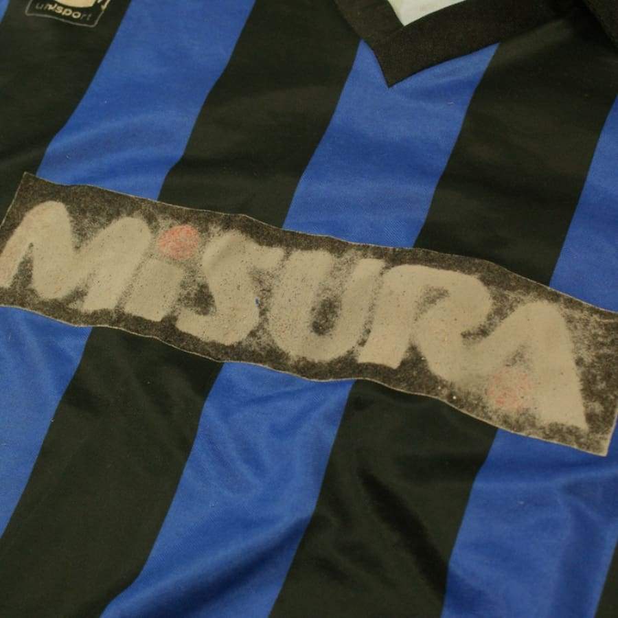 Maillot de football équipe de lInter Milan 1989-1990 n°10 - Uhlsport - Inter Milan