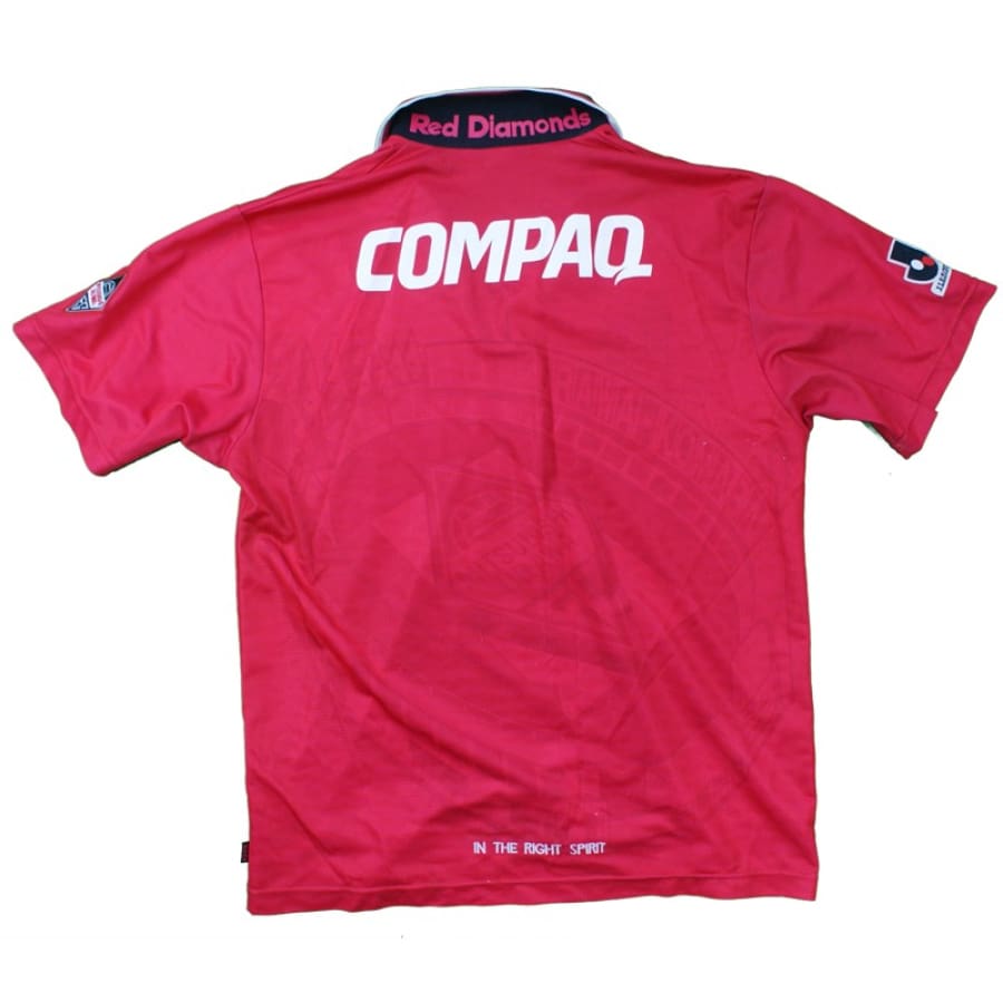 Maillot de football équipe de Urawa red Diamonds 1996-1998 - Umbro - Japonnais