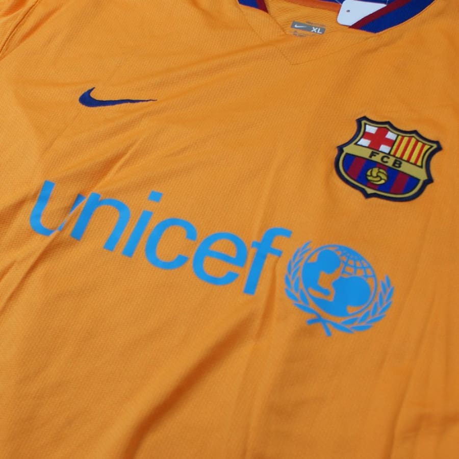 Maillot de football FC Barcelone 2006-2007 extérieur N°8 - Nike - Barcelone