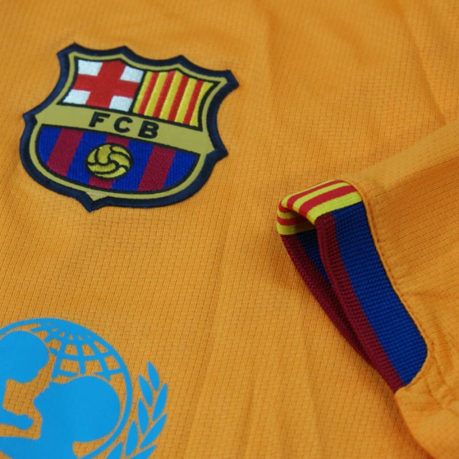 Maillot de football FC Barcelone 2006-2007 extérieur N°8 - Nike - Barcelone