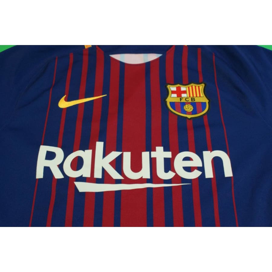 Maillot de football FC Barcelone domicile 2017-2018 - Nike - Barcelone