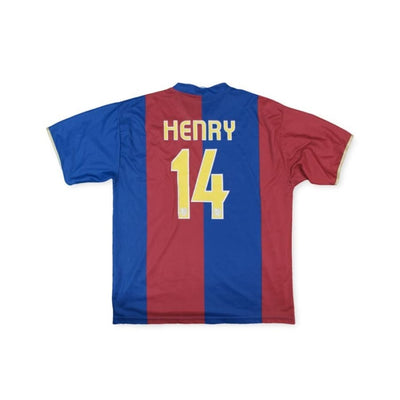 Maillot de football FC Barcelone Thierry Henry n°14-2007 - Nike - Barcelone