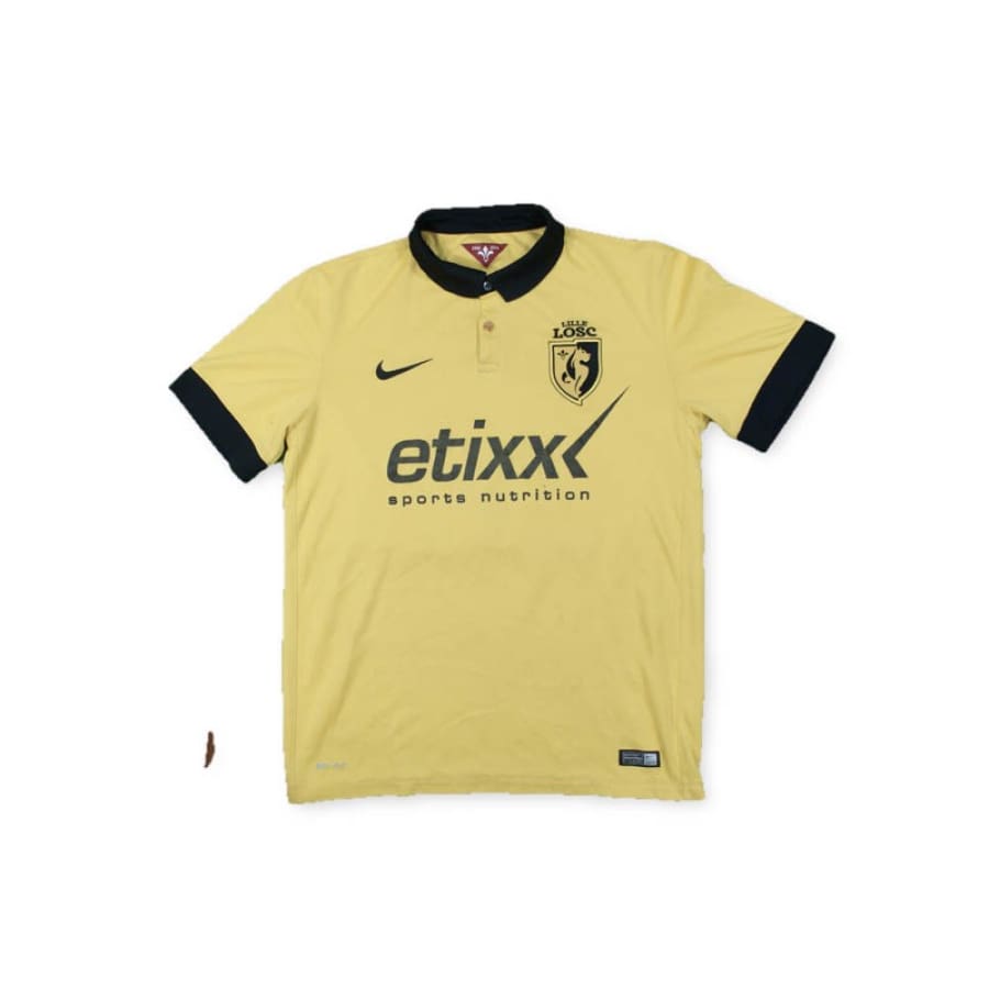 Maillot de football Lille LOSC Etixx n°14 KJAER extérieur 2014-2015 - Nike - LOSC