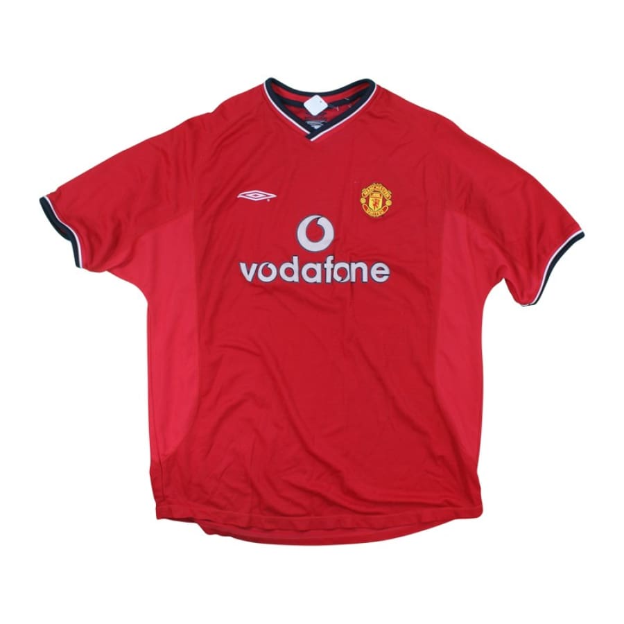 Maillot de football Manchester United 2001-2002 N°8 - Umbro - Manchester United