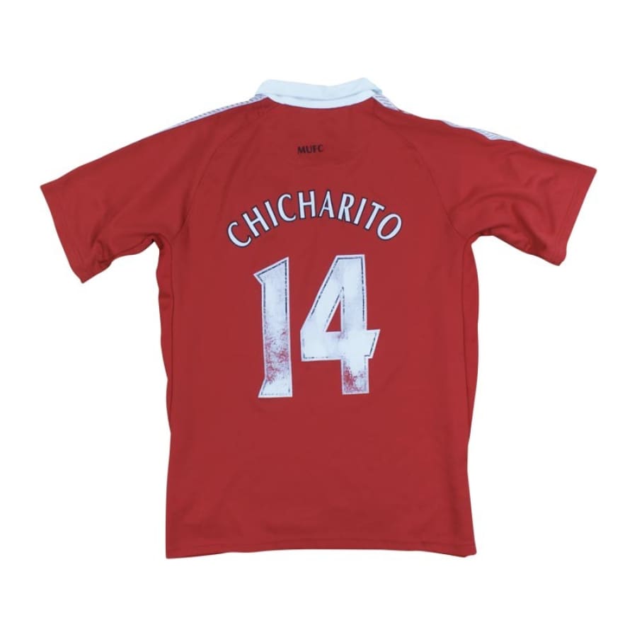 Maillot de football Manchester United n°14 Chicharito 2014 - Nike - Manchester United