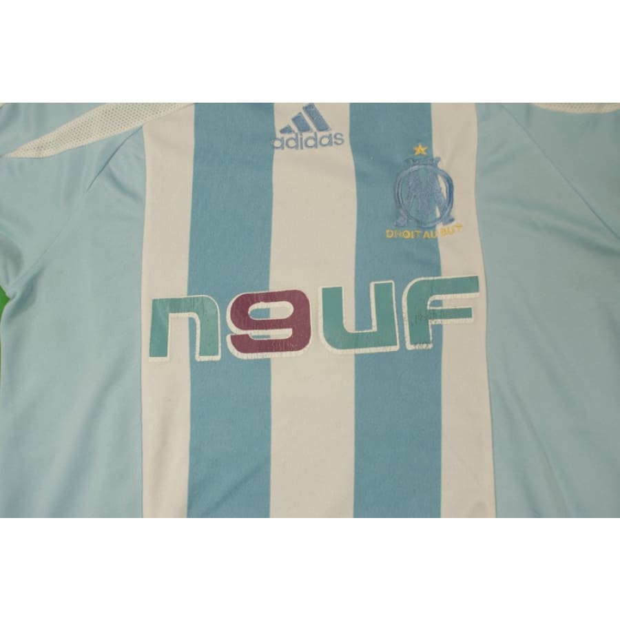 Maillot De Football Olympique De Marseille N9UF TELECOM n°6 ZIANI 2009 - Adidas - Olympique de Marseille