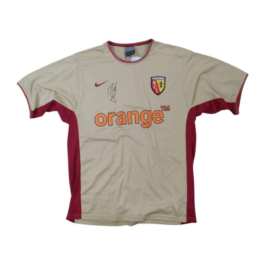 Maillot de football RC Lens 2003-2004 Dédicacé - Nike - RC Lens