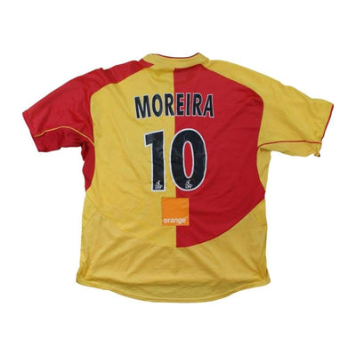 Maillot de football RC Lens 2003-2004 N°10 Moreira - Nike - RC Lens