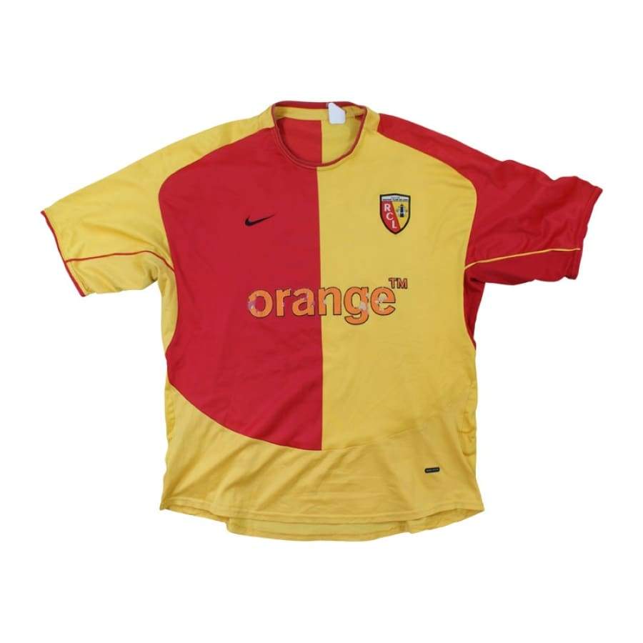 Maillot de football RC Lens 2003-2004 N°10 Moreira - Nike - RC Lens