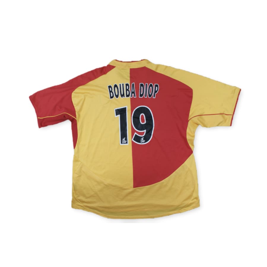 Maillot De Football RC Lens N°19 BOUBA DIOR 2003-2004 - Nike - RC Lens