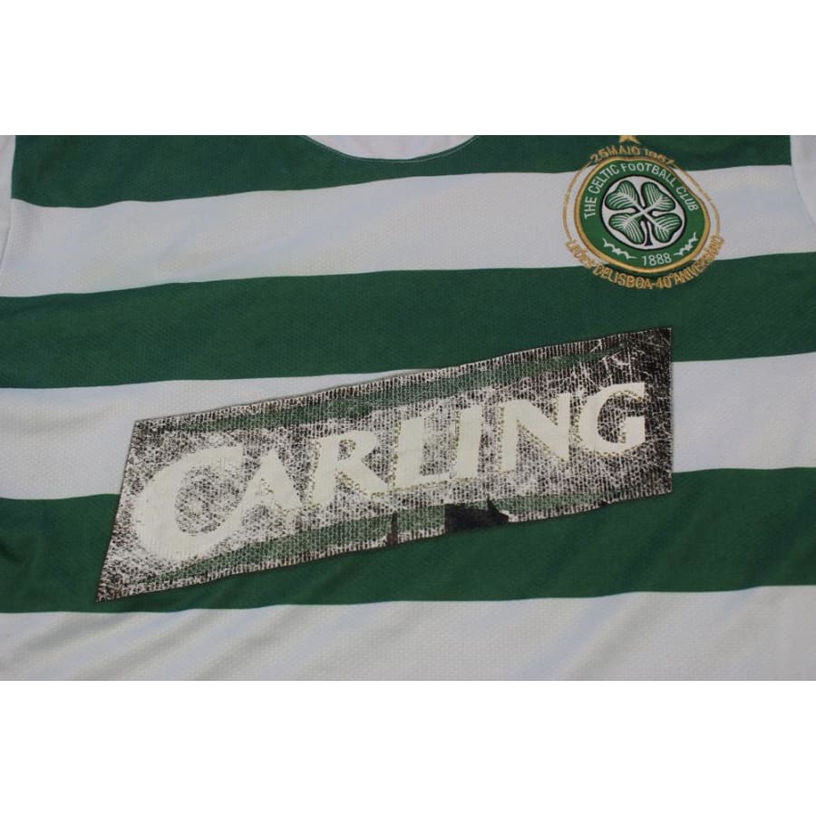 Maillot de football retre Celtic Glasgow N°2 2007-2008 - Nike - Celtic Football Club