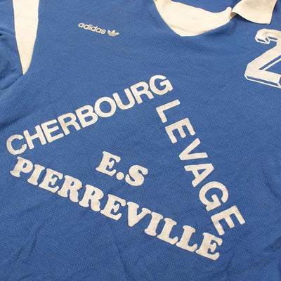 Maillot de football rétro année 80 ES Pierreville - Adidas - Autres championnats