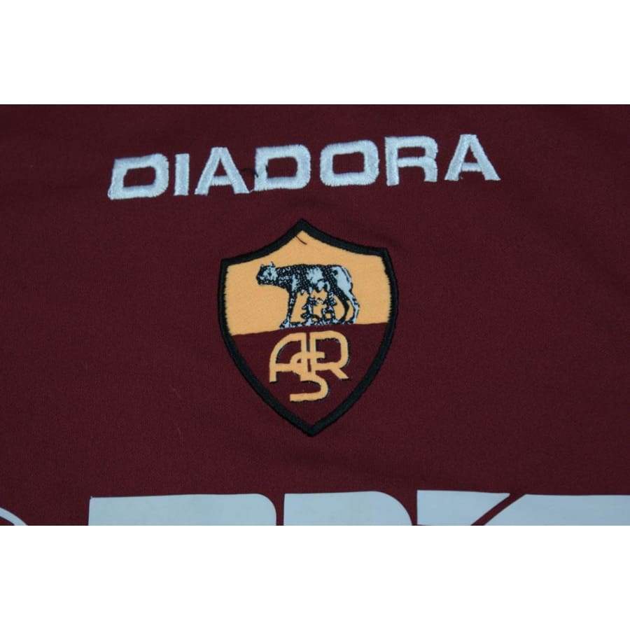 Maillot de football retro AS Rome N°18 CASSANO 2004-2005 - Diadora - AS Rome