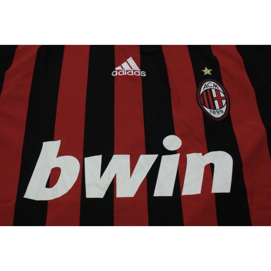 Maillot de football retro domicile AC Milan 2009-2010 - Adidas - Milan AC