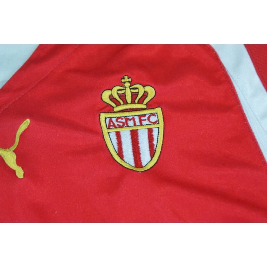 Maillot de football rétro domicile AS Monaco N°10 CHEVANTON 2004-2005 - Puma - AS Monaco