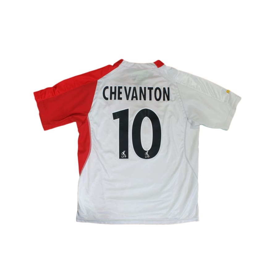 Maillot de football rétro domicile AS Monaco N°10 CHEVANTON 2004-2005 - Puma - AS Monaco