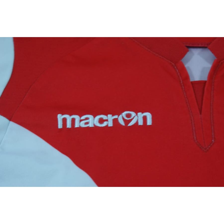 Maillot de football rétro domicile AS Monaco N°10 JAMES 2013-2014 - Macron - AS Monaco