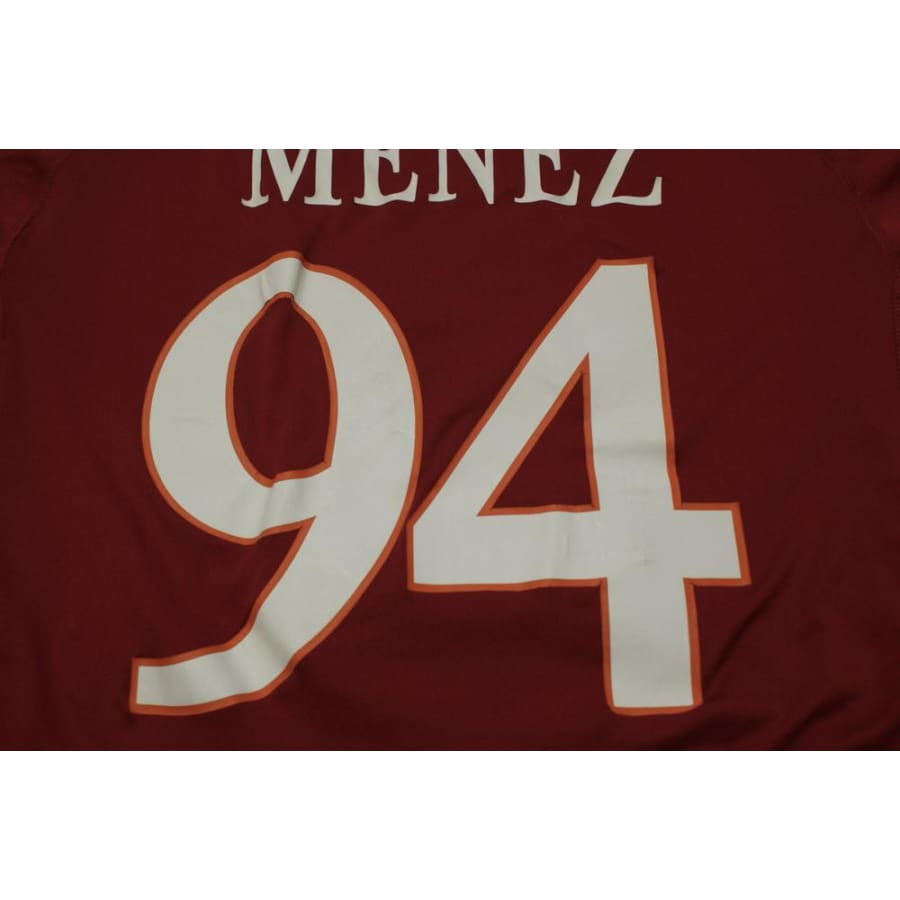 Maillot de football retro domicile AS Rome N°94 MENEZ 2010-2011 - Kappa - AS Rome