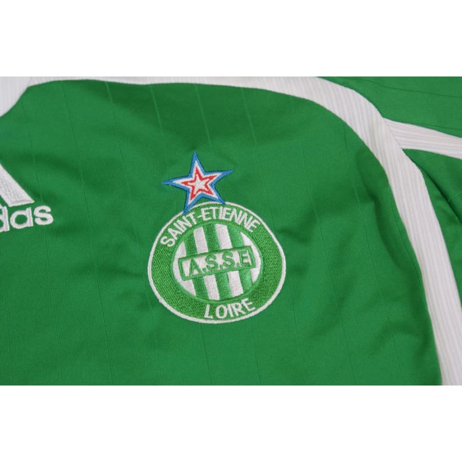 Maillot de football rétro domicile AS Saint-Etienne 2006-2007 - Adidas - AS Saint-Etienne