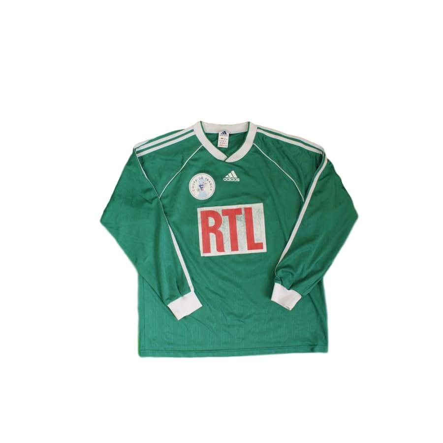 Maillot de football rétro domicile Coupe de France N°2 années 2000 - Adidas - Coupe de France