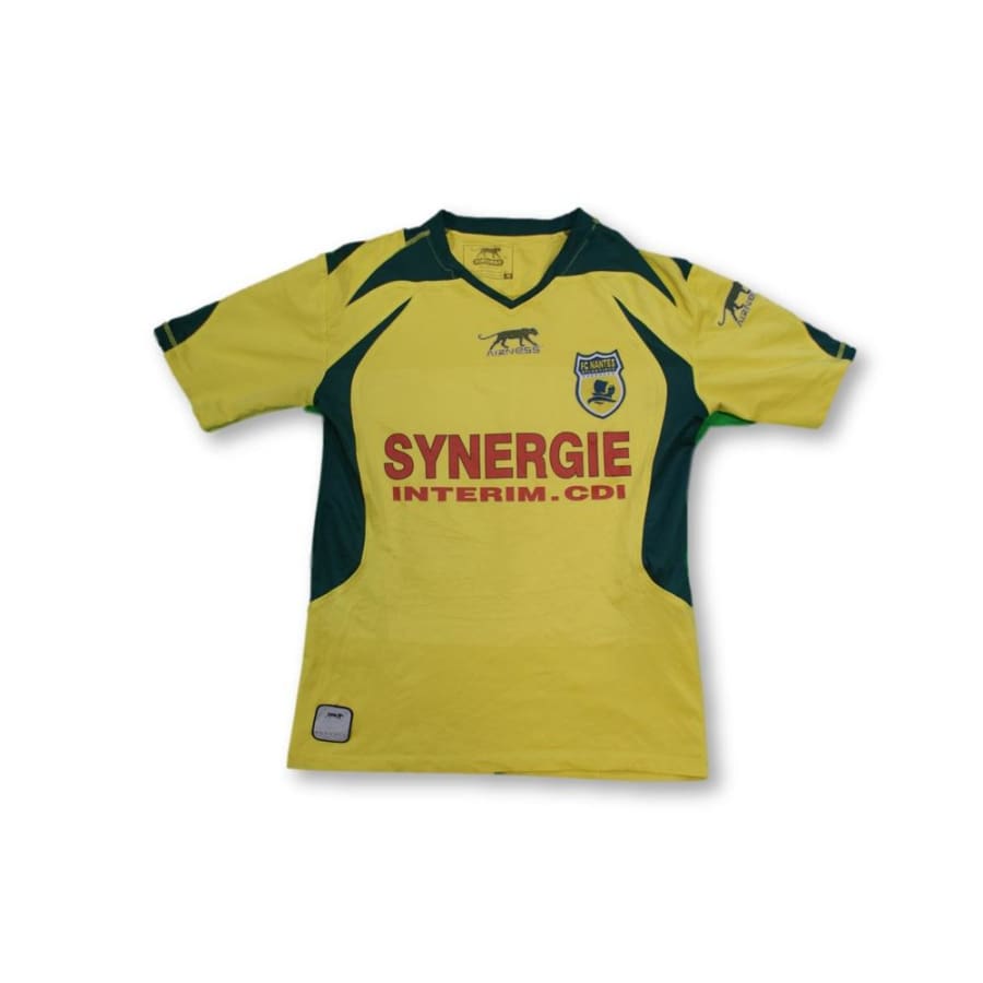 Maillot de football rétro domicile enfant FC Nantes 2006-2007 - Airness - FC Nantes