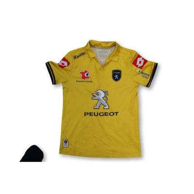 Maillot de football rétro domicile enfant FC Sochaux-Montbéliard 2014-2015 - Lotto - FC Sochaux-Montbéliard