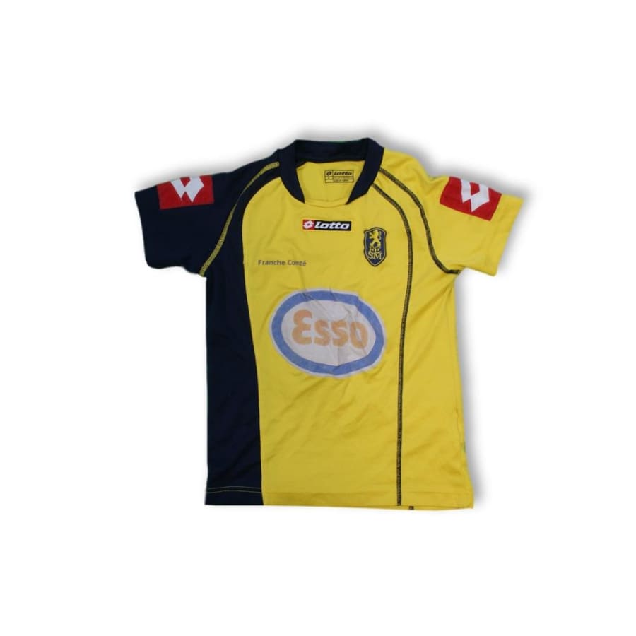 Maillot de football rétro domicile enfant FC Sochaux-Montbéliard N°11 ERWANN 2005-2006 - Lotto - FC Sochaux-Montbéliard