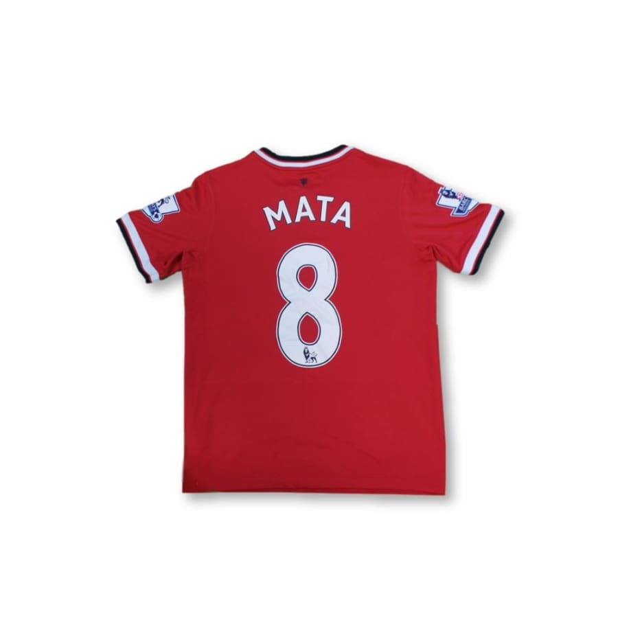 Maillot de football rétro domicile enfant Manchester United N°8 MATA 2014-2015 - Nike - Manchester United