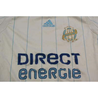 Maillot de football rétro domicile enfant Olympique de Marseille 2009-2010 - Adidas - Olympique de Marseille