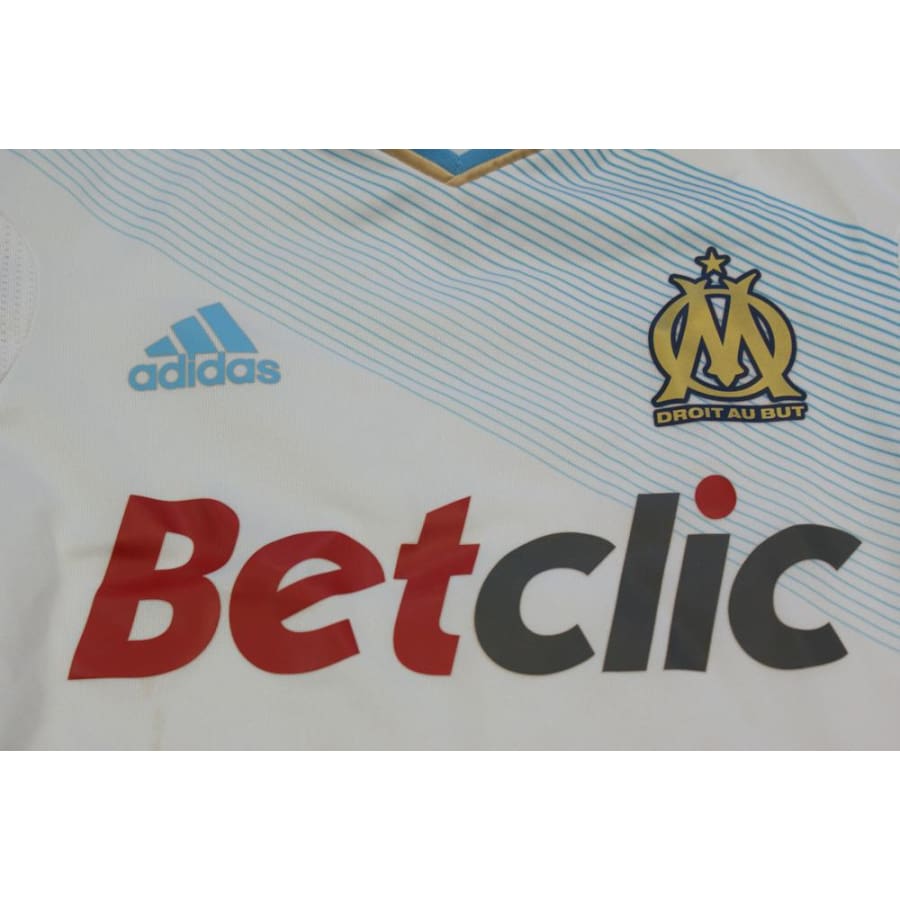 Maillot de football rétro domicile enfant Olympique de Marseille 2011-2012 - Adidas - Olympique de Marseille