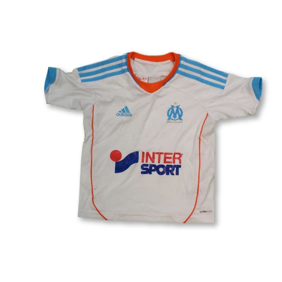 Maillot de football rétro domicile enfant Olympique de Marseille 2012-2013 - Adidas - Olympique de Marseille