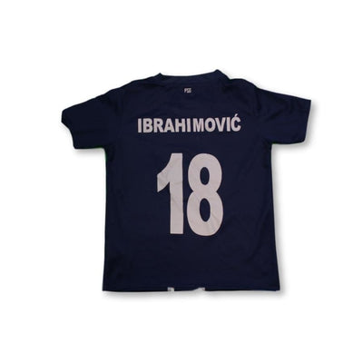 Maillot de football rétro domicile enfant Paris Saint-Germain N°18 IBRAHIMOVIC 2012-2013 - Nike - Paris Saint-Germain