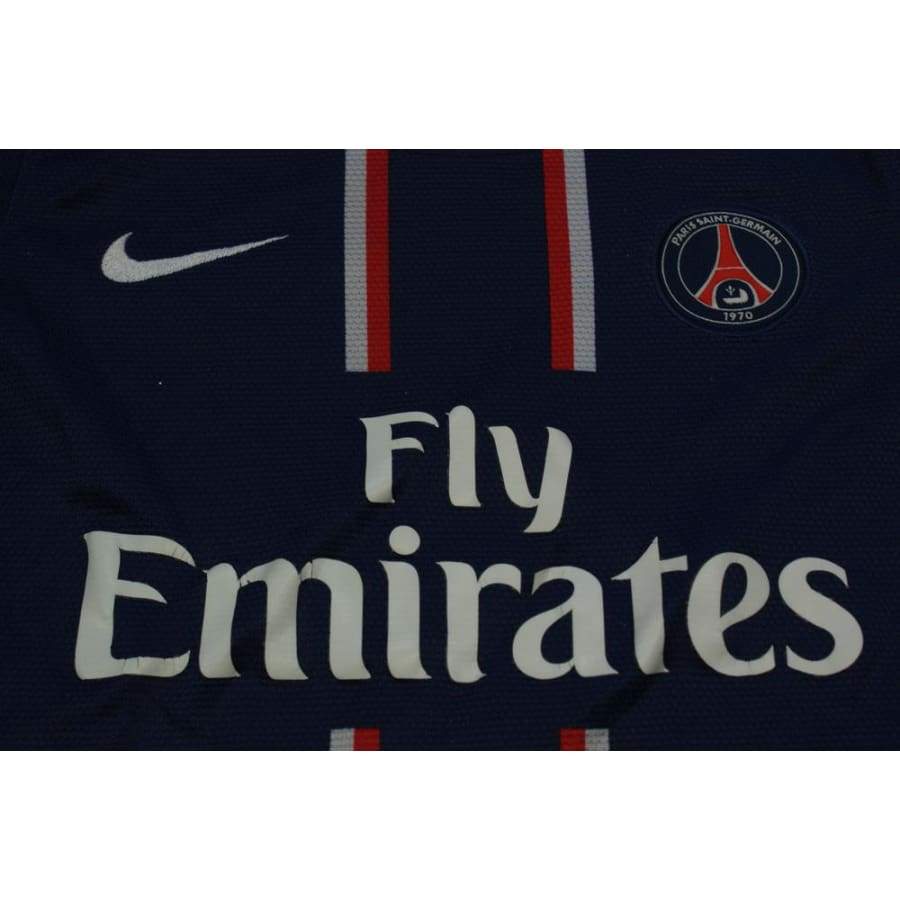 Maillot de football rétro domicile enfant Paris Saint-Germain N°18 IBRAHIMOVIC 2012-2013 - Nike - Paris Saint-Germain