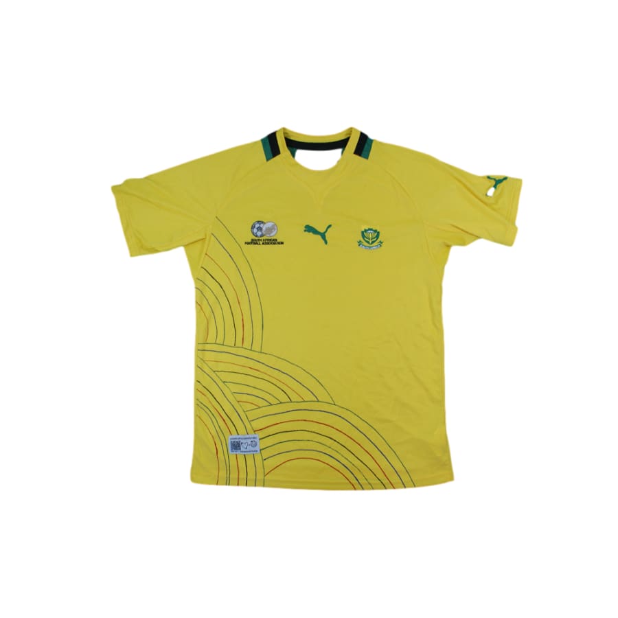 Maillot de football rétro domicile équipe d’Afrique du Sud années 2010 - Puma - Afrique du sud