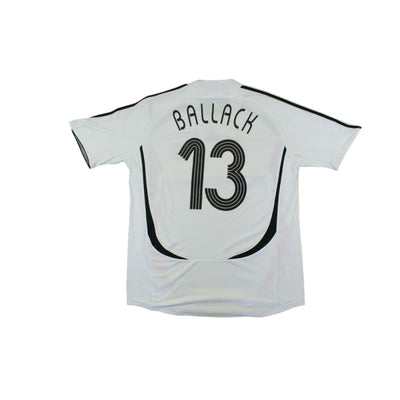 Maillot de football rétro domicile équipe d’Allemagne N°13 BALLACK 2006-2007 - Adidas - Allemagne